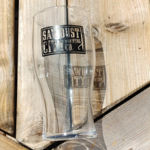 Sawdust City Brewing Company Beer Glass